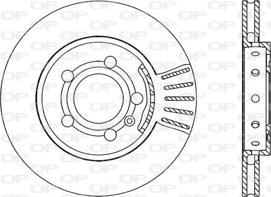 FEBI Bilstein 23560 - Tarcza hamulcowa