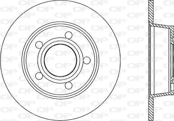 FEBI Bilstein 22908 - Tarcza hamulcowa
