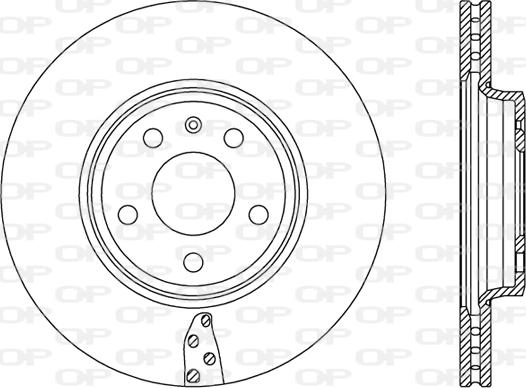 FEBI Bilstein 36232 - Tarcza hamulcowa