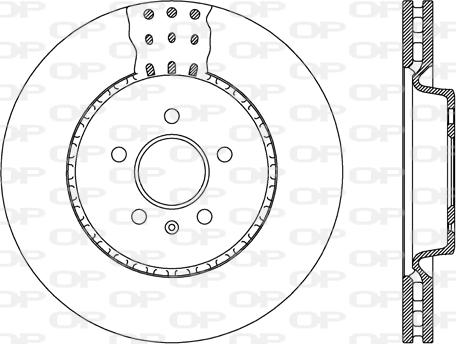 FEBI Bilstein 44039 - Tarcza hamulcowa