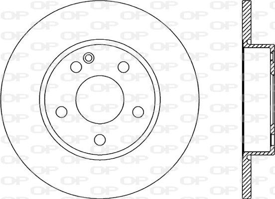 Meyle 015 521 0037/PD - TARCZA HAM. DB P. W169-W245 1.5-2.0 04-12