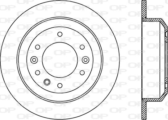 TRW DF4925 - TARCZA HAM. KIA T. CARNIVAL 06-