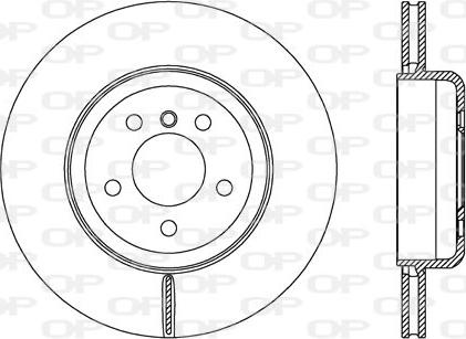 Meyle 383 523 1003/PD - TARCZA HAM. BMW T. 5-6-7 10-