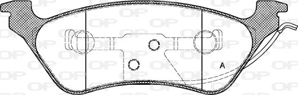 BOSCH 0 986 424 816 - Klocek hamulcowy kpl.