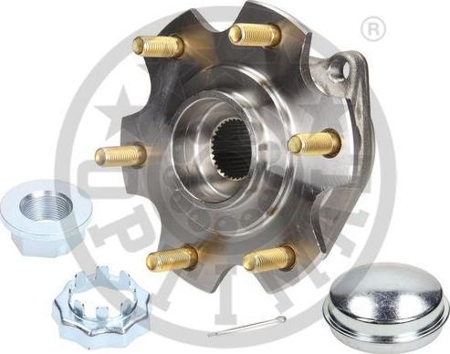OPTIMAL 952766L - PIASTA Z ŁOŻYSKIEM TYŁ