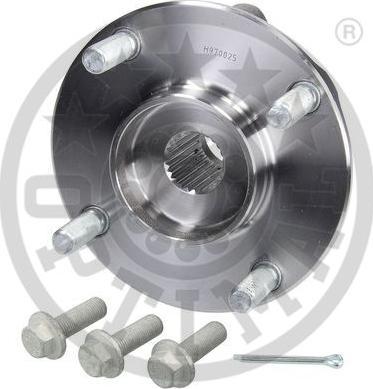 OPTIMAL 961207 - ŁOŻYSKO KOŁA PRZÓD
