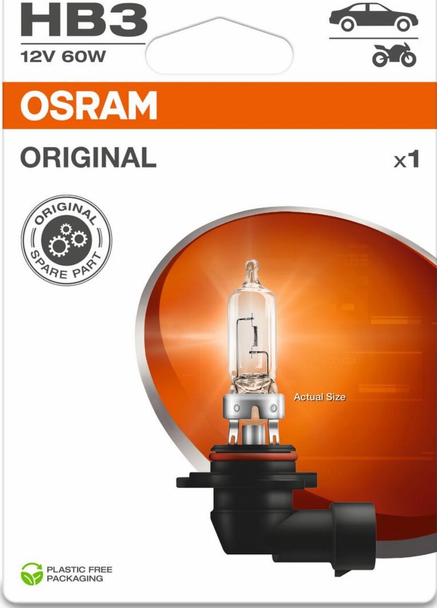 OSRAM 9005-1BL — Żarówka, reflektor dalekosiężny