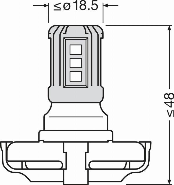 OSRAM 5201DWP-1BL - Żarówki. ksenony. LED