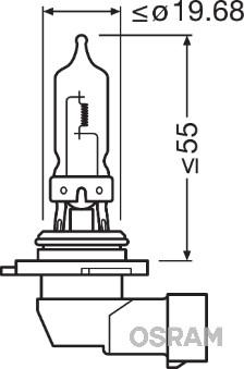 OSRAM 9005 - Żarówki. ksenony. LED