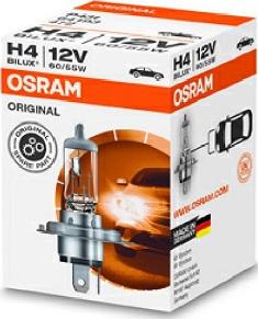 OSRAM 64193 - ŻARÓWKA H4 12V-60-55W P43T ORIGINAL 12V