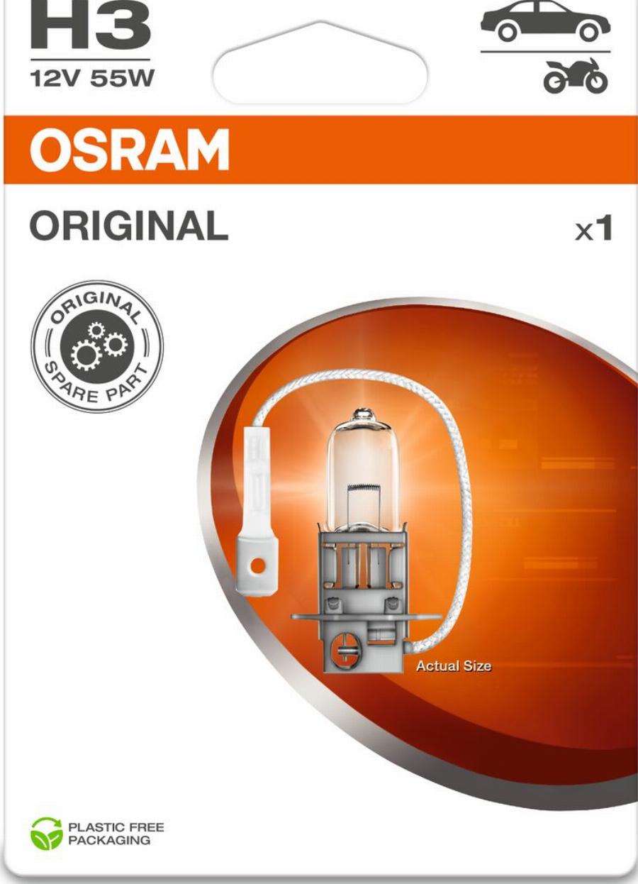 OSRAM 64151-1BL — Żarówka, reflektor dalekosiężny