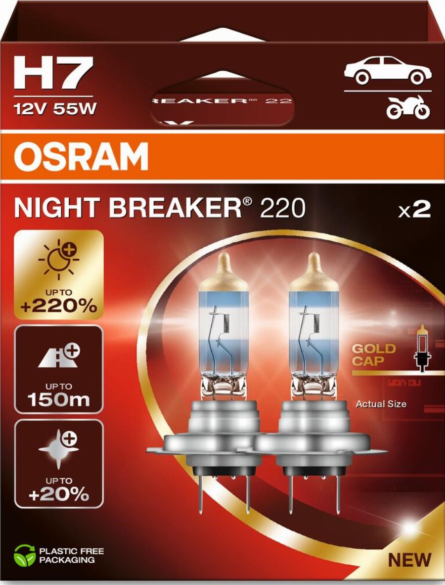 OSRAM 64210NB220-2HB - Żarówki. ksenony. LED
