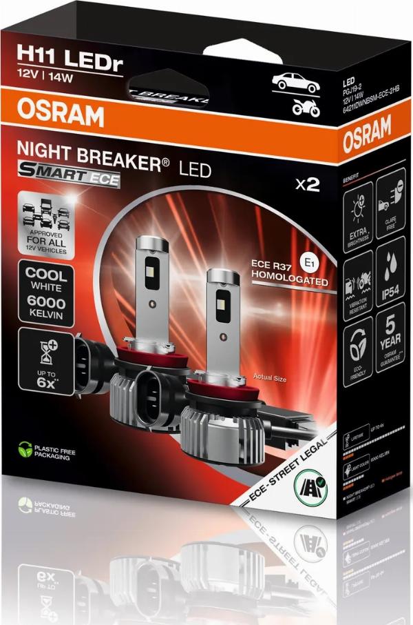 OSRAM 64211DWNBSM-ECE-2HB — Żarówka, reflektor dalekosiężny