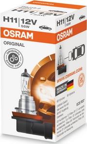 OSRAM 64211 - ŻARÓWKA H11 12V-55W PGJ19-2 ORIGINAL 12V