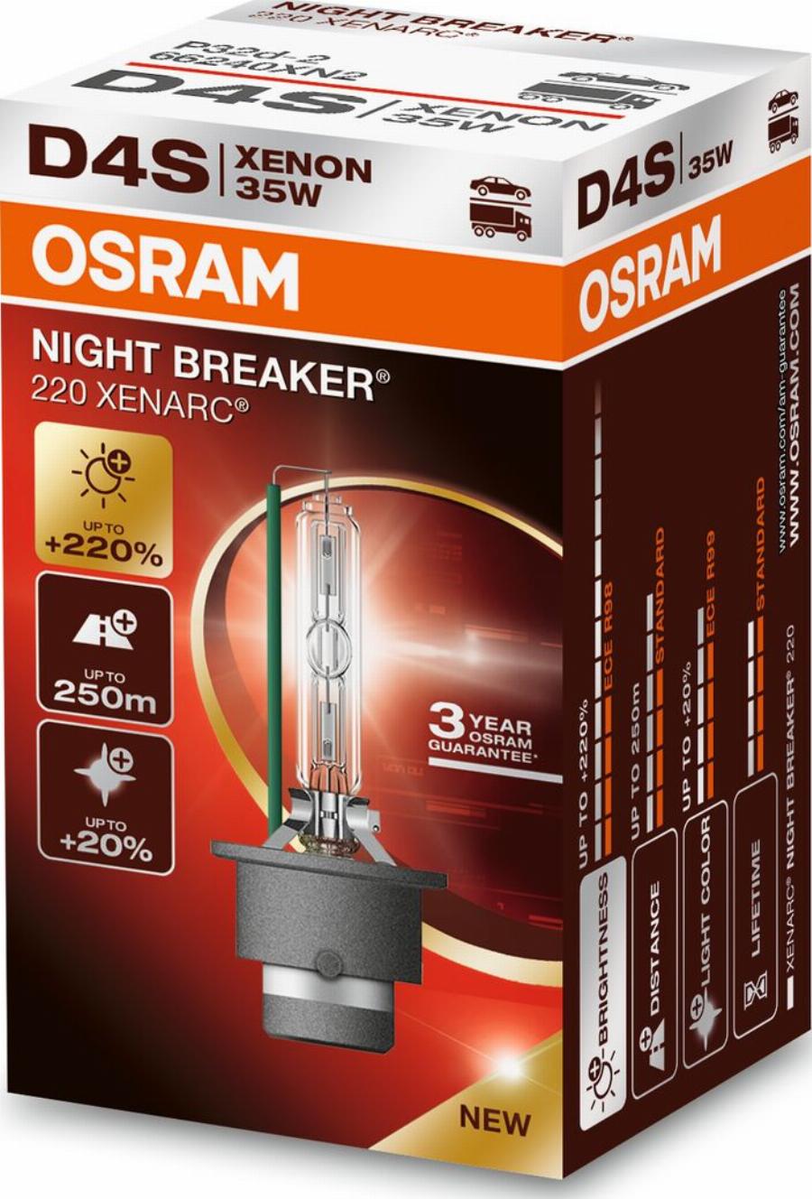 OSRAM 66440XN2 — Żarówka, reflektor dalekosiężny