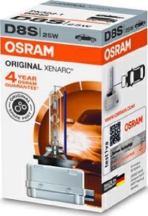 OSRAM 66548 - ŻARÓWKA XENONOWA D8S 25W PK32D-1 XENARC ORIGINAL 4300K