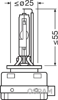 OSRAM 66150 - Żarówki. ksenony. LED