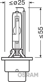 OSRAM 66250 - Żarówki. ksenony. LED