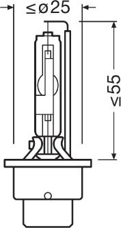 OSRAM 66250CBN - Żarówki. ksenony. LED
