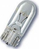 OSRAM 2825 - ŻARÓWKA W5W 12V-5W W2.1X9.5D CAŁOSZKLANA ORIGINAL 12V 10SZT.