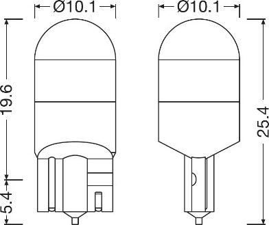 OSRAM 2825DWNB-2HFB - Żarówki. ksenony. LED