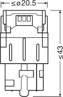 OSRAM 7505DWP-2BL - Żarówki. ksenony. LED