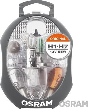 OSRAM CLK H1/H7 - Zestaw żarówek