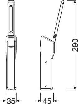 OSRAM LEDIL403 - Lampy warsztatowe przenośne
