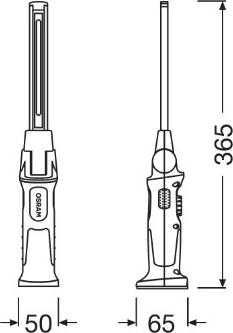 OSRAM LEDIL410 - Lampy warsztatowe przenośne