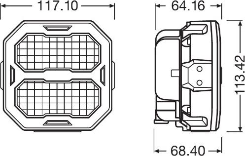 OSRAM LEDPWL106-WD - Lampa robocza