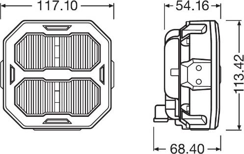 OSRAM LEDPWL113-UW - Lampa robocza