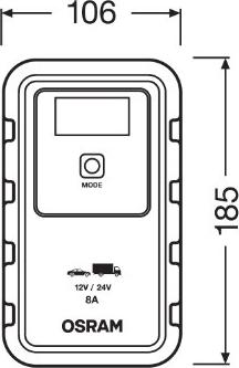 OSRAM OEBCS908 - Prostowniki
