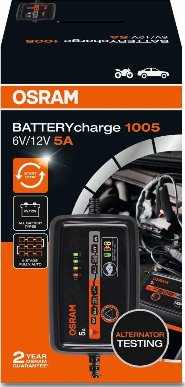 OSRAM OEBCS1005 - Ładowarka do akumulatorów