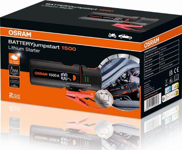 OSRAM OJS030 - Ładowarka z funkcją rozruchu