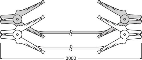 OSRAM OSC101 - Przewody rozruchowe