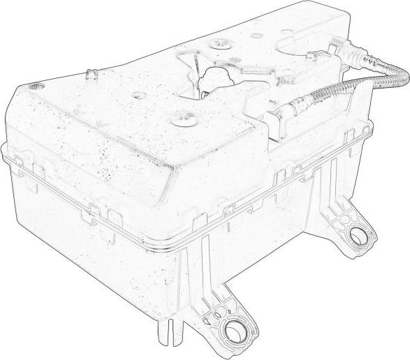 PSA 9809653280 - ZBIORNIK PŁYNU FILTRA CZĄSTEK STAŁYCH CITROEN JUMPER III- PEUGEOT BOXER III