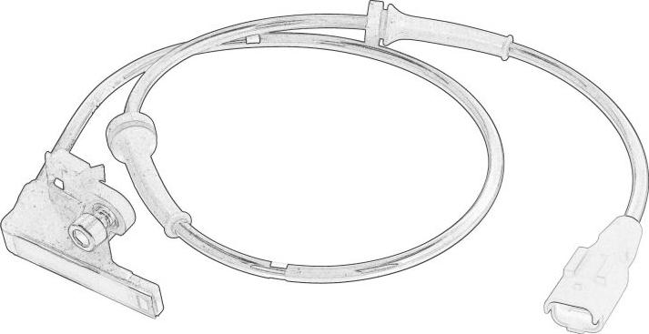 PSA 4545.H7 - CZUJNIK ABS PEUGEOT T. 307 1.4-2.0D 00-