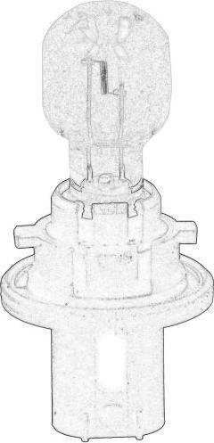PSA 6216 F7 - ŻARÓWKA 12V-19W DOŚWIETLANIA ZAKRĘTÓW CITROEN C5 08-  HPC 12V - 19W HP19W