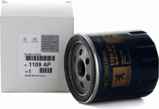 PSA 1109AP - FILTR OLEJU CITROEN 1.8 16V