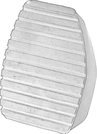 PSA 2130.28 - NAKŁADKA PEDAŁU SPRZĘGŁA CITROEN C2. C3. C4- PEUGEOT 1007