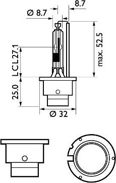 PHILIPS 42406VIC1 - Żarówki. ksenony. LED