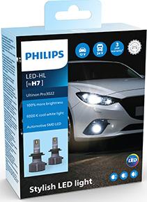 PHILIPS 11972U3022X2 - ZAROWKA LED H7 11972 ULTINON P3022 -2SZT