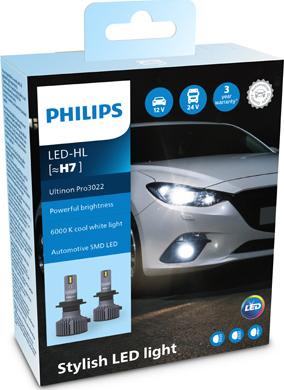 PHILIPS 11972U3022X2 - ZAROWKA LED H7 11972 ULTINON P3022 -2SZT