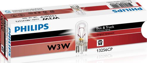 PHILIPS 13256CP — Żarówka, oświetlenie tablicy przyrządów