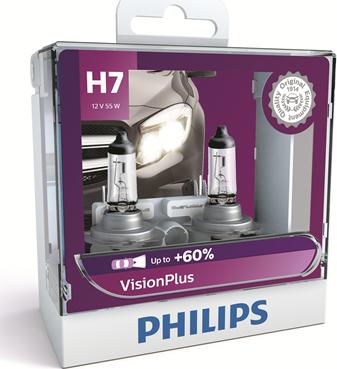PHILIPS 12972VPS2 - ZAROWKA HAL.H7 12V 55W PHIL.VISION-2SZT