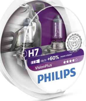 PHILIPS 12972VPS2 - ZAROWKA HAL.H7 12V 55W PHIL.VISION-2SZT