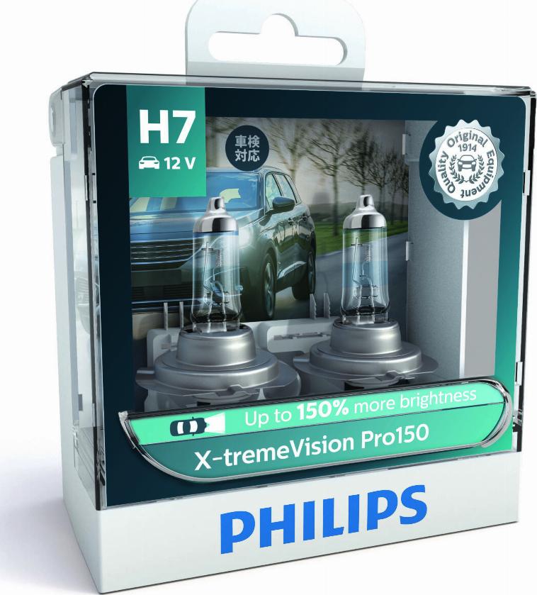 PHILIPS 12972XVPS2 - ZAROWKA HAL.H7 12V 55W PHIL.X-TREME VISI