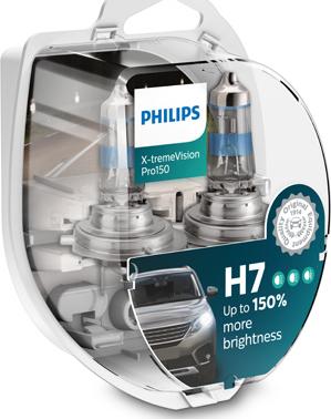 PHILIPS 12972XVPS2 - ZAROWKA HAL.H7 12V 55W PHIL.X-TREME VISI