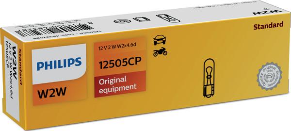 PHILIPS 12505CP — Żarówka, oświetlenie tablicy przyrządów