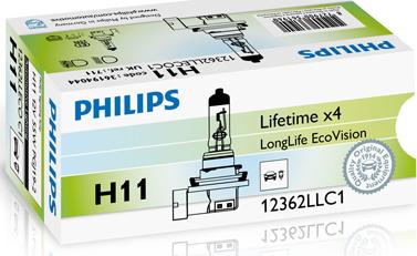 PHILIPS 12362LLECOC1 — Żarówka, reflektor dalekosiężny